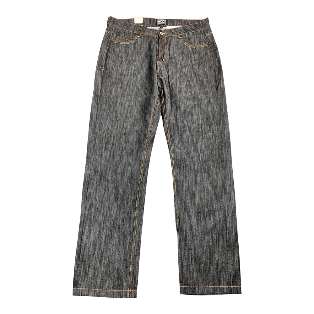 Vintage 2000s y2K Evisu Denim Jeans Seagull Print Deadstock